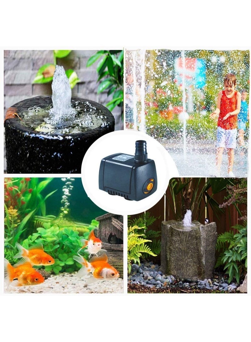 Sunsun HJ-531 5W Submersible Aquarium Water Pump – 350L/H Flow Rate, 0.6m Max Height – Multi-Function Pump for Fish Tank, Pond & Hydroponics - Image 3